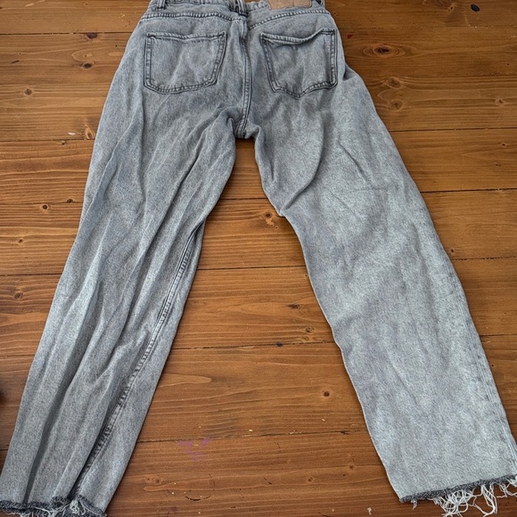 Zara Men's Straight Gray Jeans - Picture 7 of 9